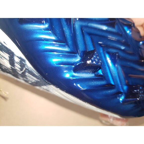 Adidas AdiZero Primeknit Football Cleats White/Blue GV9624 Men\'s size 11.5 main image 4